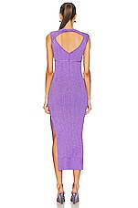 AKNVAS Sevrine Dress in Purple, view 4, click to view large image.
