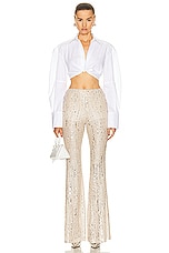 AKNVAS Lennon Pant in Opal Sand, view 4, click to view large image.