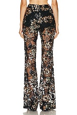 AKNVAS Lenno Embroidered Pants in Metallic, view 3, click to view large image.