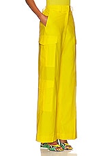 AKNVAS Eve Pant in Lemon, view 2, click to view large image.