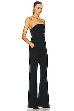 A.L.C. Kate Jumpsuit in Black, view 2, click to view large image.