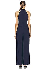 A.L.C. Murphy II Jumpsuit in Maritime Navy, view 3, click to view large image.