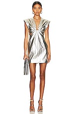 A.L.C. Adina Dress in Silver, view 1, click to view large image.