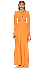 A.L.C. Issa Dress in Vivid Orange, view 1, click to view large image.