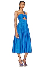 A.L.C. Aubrey Dress in Coastal Blue, view 2, click to view large image.