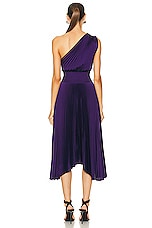 A.L.C. Ruby Dress in Purple, view 4, click to view large image.
