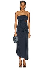 A.L.C. Josefine Dress in Evening Blue, view 1, click to view large image.