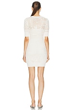 A.L.C. Corinne Dress in Bone & Cream, view 3, click to view large image.