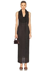 A.L.C. Sonya Dress in Dark Brown | FWRD