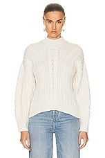 A.L.C. Shelby Sweater in Natural, view 1, click to view large image.