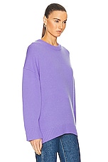 A.L.C. Ayden Sweater in Bright Lilac, view 2, click to view large image.