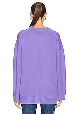 A.L.C. Ayden Sweater in Bright Lilac, view 3, click to view large image.