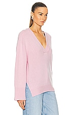A.L.C. Elliott Sweater in Marie Pink, view 2, click to view large image.