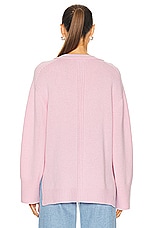 A.L.C. Elliott Sweater in Marie Pink, view 3, click to view large image.