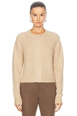 A.L.C. Lainie Cardigan in Dark Taupe, view 1, click to view large image.