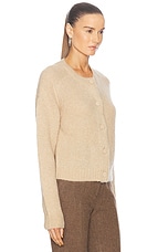 A.L.C. Lainie Cardigan in Dark Taupe, view 2, click to view large image.