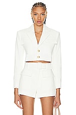 A.L.C. Banks Jacket in Off White, view 1, click to view large image.