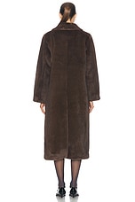 A.L.C. Franklin Coat in Brown, view 4, click to view large image.