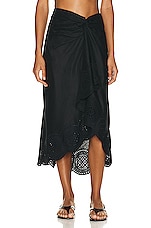 A.L.C. Heather Skirt in Black, view 1, click to view large image.