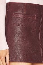 A.L.C. Cowan Skirt in Umber, view 6, click to view large image.