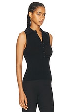 A.L.C. Oliver Top in Black, view 2, click to view large image.
