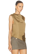 A.L.C. Gracie Top in Pyrite, view 2, click to view large image.