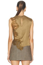 A.L.C. Gracie Top in Pyrite, view 4, click to view large image.