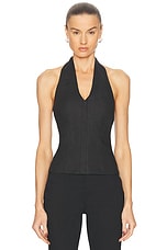 A.L.C. Cora Top in Black | FWRD