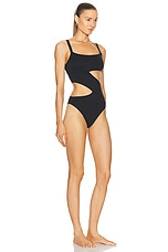 A.L.C. Mia One Piece in Black, view 2, click to view large image.