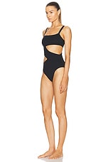 A.L.C. Mia One Piece in Black, view 3, click to view large image.