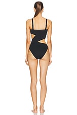 A.L.C. Mia One Piece in Black, view 4, click to view large image.