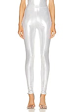 Alexandre Vauthier Legging in Platinum, view 1, click to view large image.