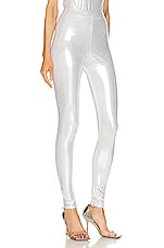 Alexandre Vauthier Legging in Platinum, view 2, click to view large image.