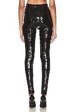 Alexandre Vauthier Legging in Black, view 3, click to view large image.