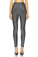 Alexandre Vauthier Skinny Legging in Silver, view 1, click to view large image.