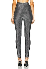 Alexandre Vauthier Skinny Legging in Silver, view 3, click to view large image.