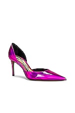Alexandre Vauthier Mirror 105 Heel in Fuchsia, view 2, click to view large image.