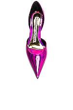 Alexandre Vauthier Mirror 105 Heel in Fuchsia, view 4, click to view large image.