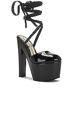 Alexandre Vauthier Patent 170 Heel in Black, view 2, click to view large image.