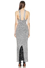 ALAÏA Dress in Argent, view 3, click to view large image.