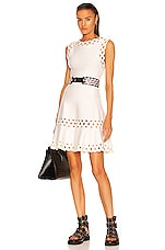 ALAÏA Edition Sleeveless Dress in Blanc, view 1, click to view large image.