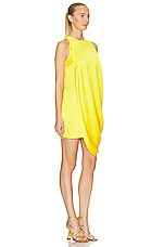 ALAÏA Cocktail Dress in Jaune, view 2, click to view large image.