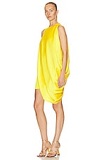 ALAÏA Cocktail Dress in Jaune, view 3, click to view large image.