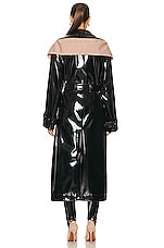 ALAÏA Hoody Trench in Noir, view 4, click to view large image.