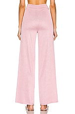 ALAÏA Edition 1993 Wide Leg Pant in Rose, view 3, click to view large image.