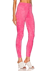 ALAÏA High Waisted Legging in Candy, view 2, click to view large image.