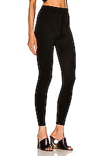 ALAÏA High Waisted Legging in Noir, view 2, click to view large image.