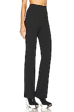 ALAÏA Fitted Pant in Noir, view 2, click to view large image.