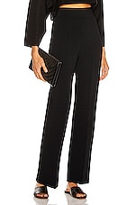 ALAÏA Tailored Pant in Noir, view 1, click to view large image.