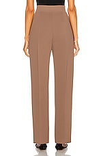 ALAÏA Tailored Pant in Savane, view 3, click to view large image.